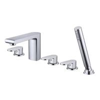 Best Design Badrandcombinatie Geress 5-gats Chroom - thumbnail