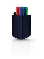 magnetoplan magnetoTray SMALL 1227614 Penhouder magnetisch (b x h x d) 60 x 100 x 60 mm Blauw - thumbnail