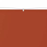 VidaXL Luifel verticaal 60x800 cm oxford stof terracottakleurig - thumbnail