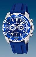 Horlogeband Festina F16574-3 Rubber Blauw - thumbnail