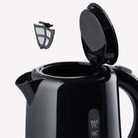 Severin 4322 Waterkoker Snoerloos, Oververhittingsbeveiliging Aantal/Volume: 1.7 l Zwart - thumbnail