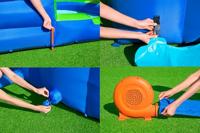 Fotboll - REZO - PVC - Storlek 4 - Tvåfärgad gul - Slitstark - thumbnail