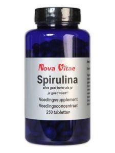 Nova Vitae Spirulina Tabletten 250st