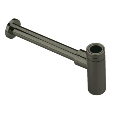 Salenzi Bekersifon Giro Gegalvaniseerd Messing Zwart Chroom