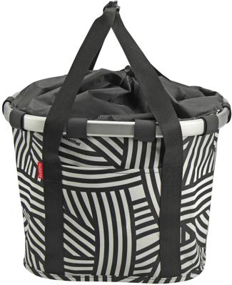 RIXEN & KAUL shoppertas "bikebasket" shop.bag r&k bikebasket zebra