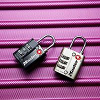 Masterlock 30mm - durable metal body - 19mm steel shackle, 3mm diam. - 3-digit re - 4680EURDNKL - thumbnail