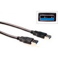 ACT SB3003 USB 3.0 A male - USB A male | Zwart | 3 meter - thumbnail