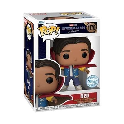Spider-Man No Way Home Funko Pop Vinyl: Ned (with Cloak of Levitation)