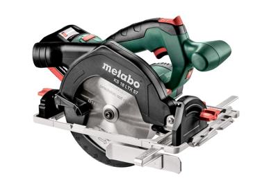 Metabo KS 18 LTX 57 18V LiHD accu cirkelzaag set in Metaloc 2 x 8,0Ah accu - 57mm | 601857810 - 601857810 Metabo KS 18 LTX 57 18V LiHD accu cirkelzaag set in Metaloc 2 x 8,0Ah accu - 57mm | 601857810 - 601857810