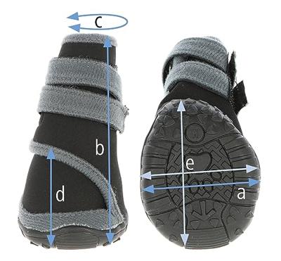 Kerbl Active Dog Paw Protector - Taglia unica - Gomma traspirante - Antiscivolo