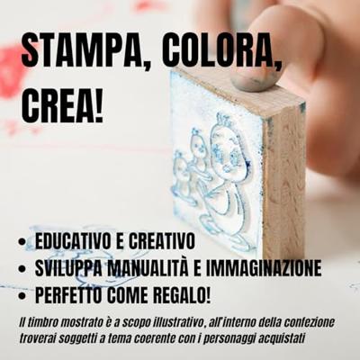 Multiprint Sonic reis stempel- en kleurkoffer