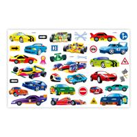 Lenco Boombox met CD-speler FM-radio en stickers Blauw - SCD-24BU KIDS - thumbnail