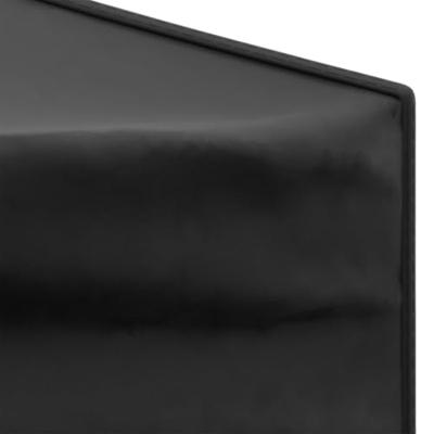 Partytent inklapbaar met zijwanden 3x6 m zwart - thumbnail