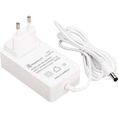 Raspberry Pi® Leiterplatte Stekkernetvoeding, vaste spanning Geschikt voor serie: Raspberry Pi® Uitgangsstroom (max.) 6000 mA 1 x DC laagspanningsstekker