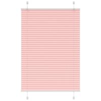 Pliss rolgordijn 85x100 cm stofbreedte 84,4 cm polyester roze - thumbnail