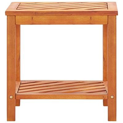 VidaXL Bijzettafel 45x33x45 cm massief acaciahout VidaXL Bijzettafel 45x33x45 cm massief acaciahout