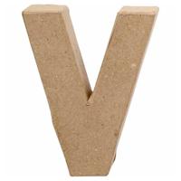 Creativ Company Letter papier-maché - v, 10cm - thumbnail