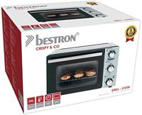 Bestron AOV20 Grill-Bakoven 1300W RVS/Zwart - thumbnail