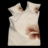 Vandyck Vandyck Flowing creamtan Kussensloop (60x70) - thumbnail