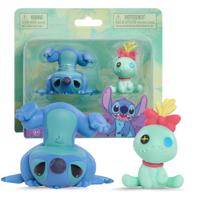 Disney Stitch figurenset Scrump & ondersteboven Stitch - thumbnail