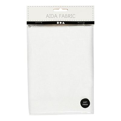 Creativ Company Aida wit 70 vierkanten per 10 cm, 50x50cm
