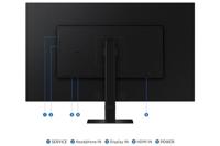 SAMSUNG LS32D700EAUXEN - Viewfinity S7 32 inch UHD Monitor (3840 x 2160, 16:9, 60Hz, 5ms, Eye Saver, Flicker Free), zwart, versie 2024 - thumbnail