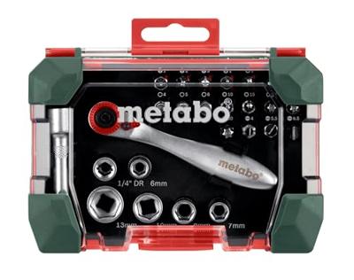 Metabo Bit-Box "Promotion" | 26-delig - met dopsleutels - 626701000