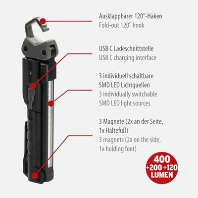 Brennenstuhl HL 400 AC LED-accuwerklamp 3 W 400 lm - thumbnail