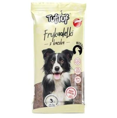 TUF TUF Meaty sticks with duck - traktatie voor hond - 70g
