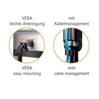 My Wall HL54L Monitorstandaard Zwart - thumbnail