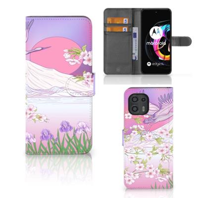 Motorola Edge 20 Lite | Telefoonhoesje | Met pasjeshouder | Bird Flying Motorola Edge 20 Lite | Telefoonhoesje | Met pasjeshouder | Bird Flying