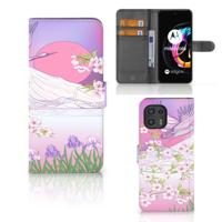 Motorola Edge 20 Lite | Telefoonhoesje | Met pasjeshouder | Bird Flying - thumbnail