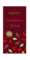 BonVita Premium Dark Chocolate Cranberry - thumbnail