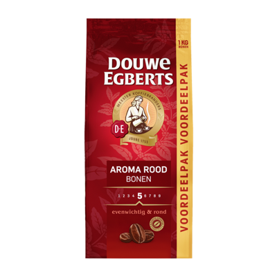 Douwe Egberts - Aroma Rood Bonen - 1kg Douwe Egberts - Aroma Rood Bonen - 1kg