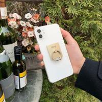 iRing Link Hook Telefoonhouder - Universeel - Champagne Goud - thumbnail