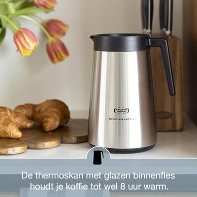 Moccamaster KBGT 741 Koffiefilter apparaat Zilver - thumbnail