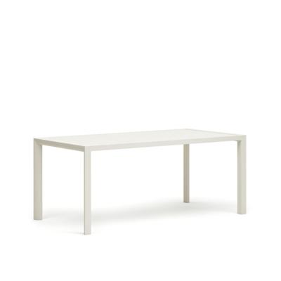 Kave Home Tuintafel 'Culip' 180 x 90cm, kleur Wit Kave Home Tuintafel 'Culip' 180 x 90cm, kleur Wit