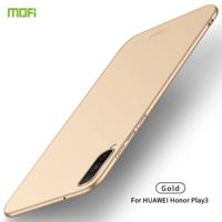 Voor Huawei Honor Play 3 MOFI Frosted PC ultradun hard case (goud) - thumbnail