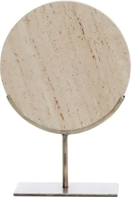 Light & Living ornament steen moreno 25.5x10x38.5cm zand