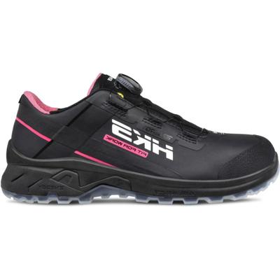 HKS Werkschoen AirGuard Pink Black BOA S3L Laag | Zwart | Maat 37 - 4040005667378