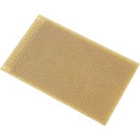 TRU COMPONENTS SU527413 Printplaat Hardpapier (l x b) 16 cm x 10 cm 35 µm Rastermaat 2.54 mm Inhoud 1 stuk(s) - thumbnail