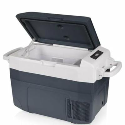 Tristar KB-7740 Koelbox en verwarmingsbox Energielabel: D (A - G) Compressor 12 V, 230 V Donkergrijs, Lichtgrijs 37 l 18 °C