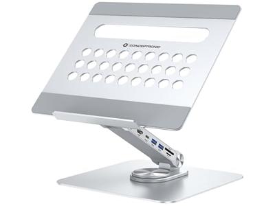 Conceptronic DONN27G laptopstandaard Zilver Conceptronic DONN27G laptopstandaard Zilver