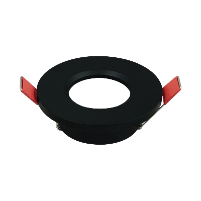 Tronix Inbouwspot vast rond 84mm zwart IP65 - 5011014