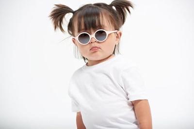 BEABA-zonnebril voor kinderen van 9 tot 24 maanden oud snoepjesroze