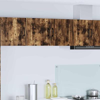 Keukenkast met plank Gerookt eiken 80 x 31 x 40 cm Bewerkt hout