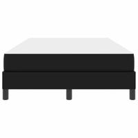 Bed met matras Zwart 120 x 200 cm Kunstleer - thumbnail