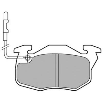 Remblokkenset, schijfrem LP490
