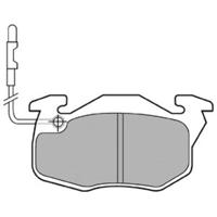 Remblokkenset, schijfrem LP490 - thumbnail