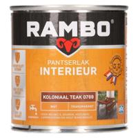 Rambo Pantserlak Interieur Transparant Mat - Koloniaal Teak - thumbnail